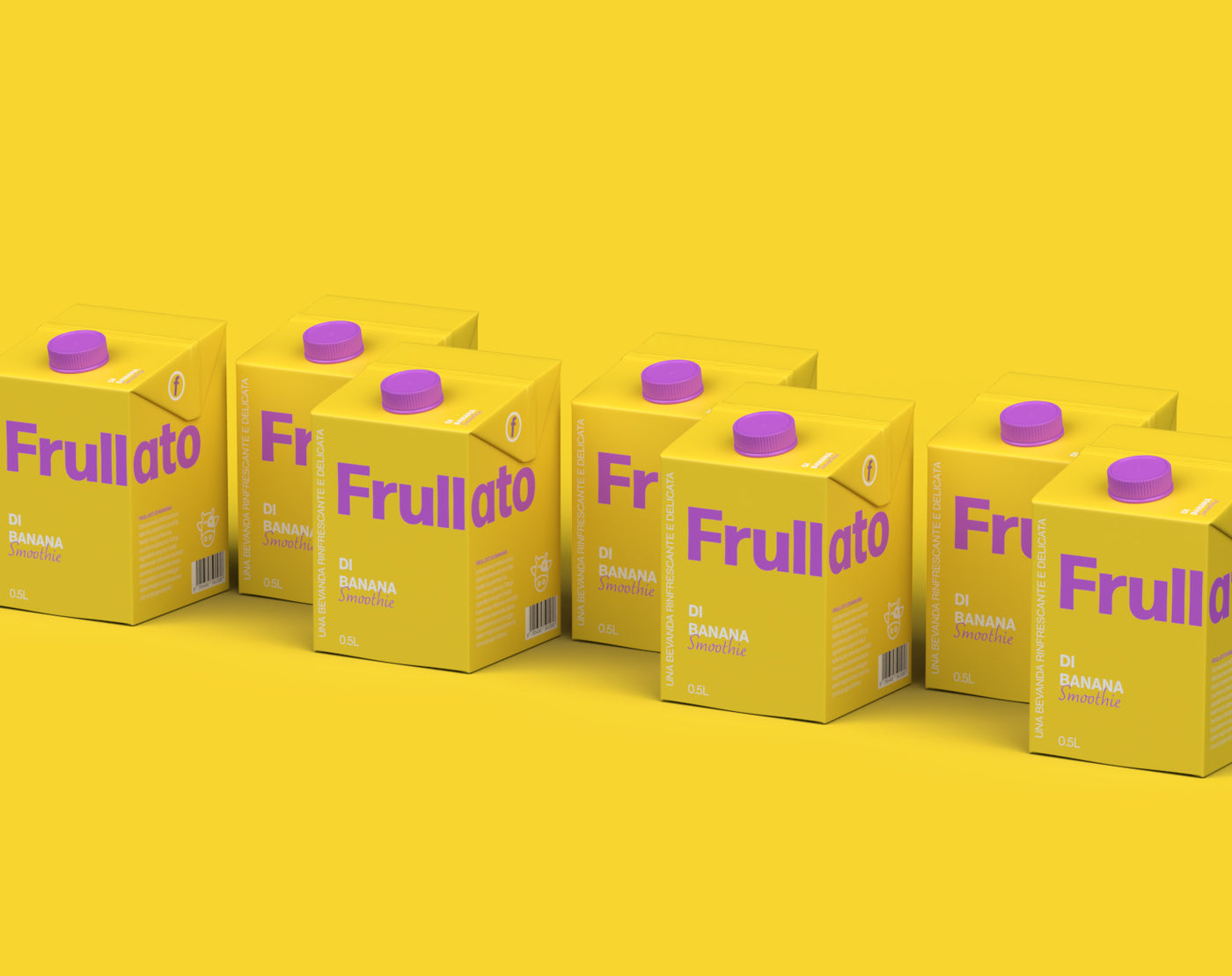 Frullato - Conceptual Smoothie Brand Design image 3 by Y Not Tony Design Studio