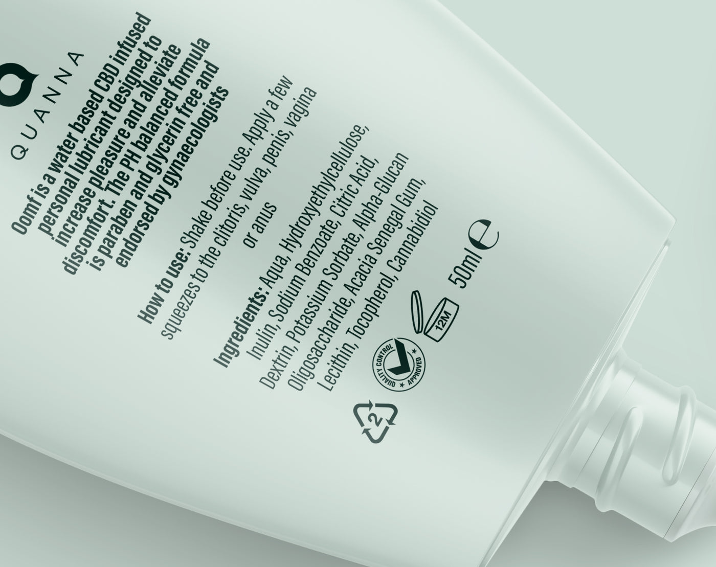 OOMF by Quanna - CBD Intimate Wellness Brand Design image 2 by Y Not Tony Design Studio