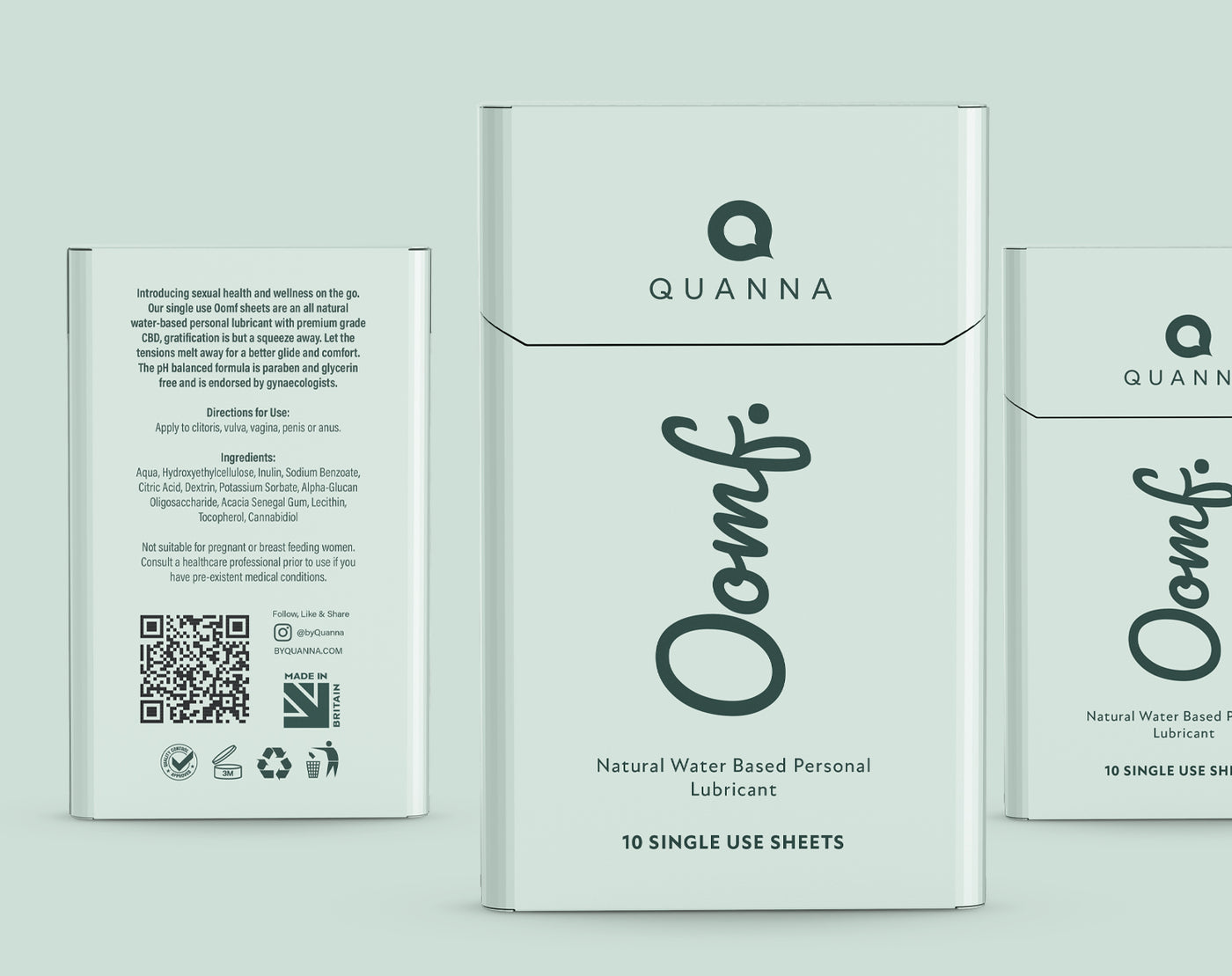OOMF by Quanna - CBD Intimate Wellness Brand Design image 3 by Y Not Tony Design Studio