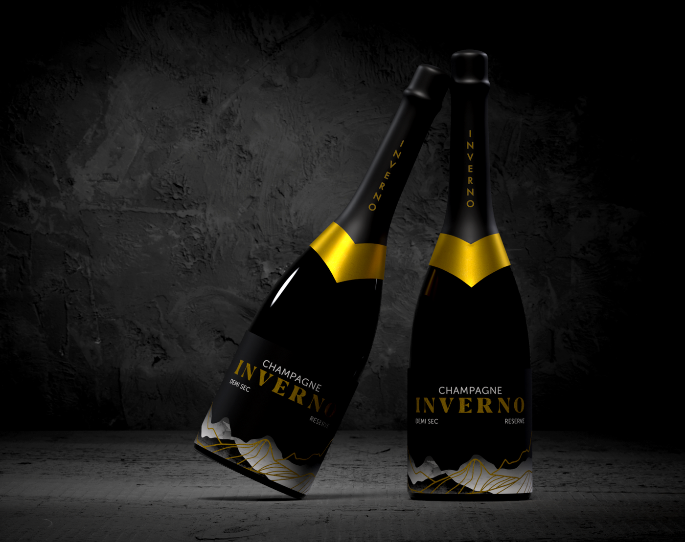 Inverno - Champagne Label & Brand Design image 5 by Y Not Tony Design Studio