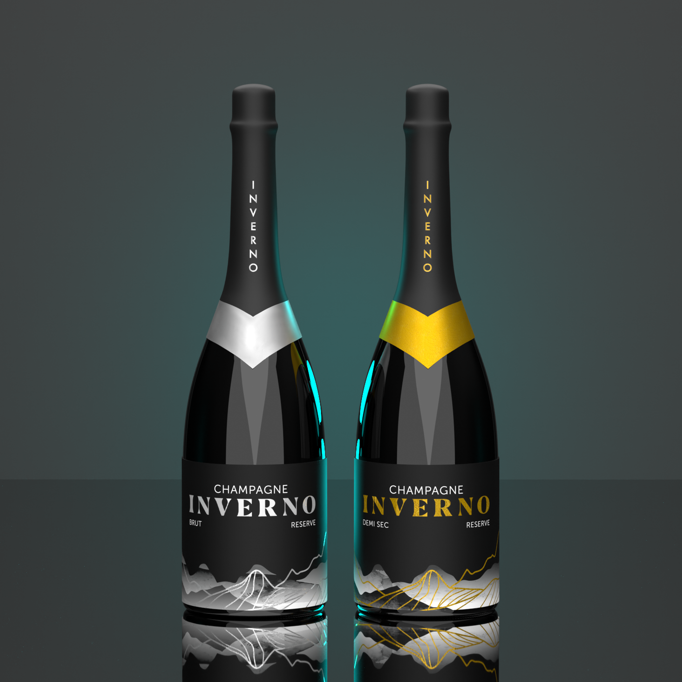 Inverno - Champagne Label & Brand Design image 7 by Y Not Tony Design Studio