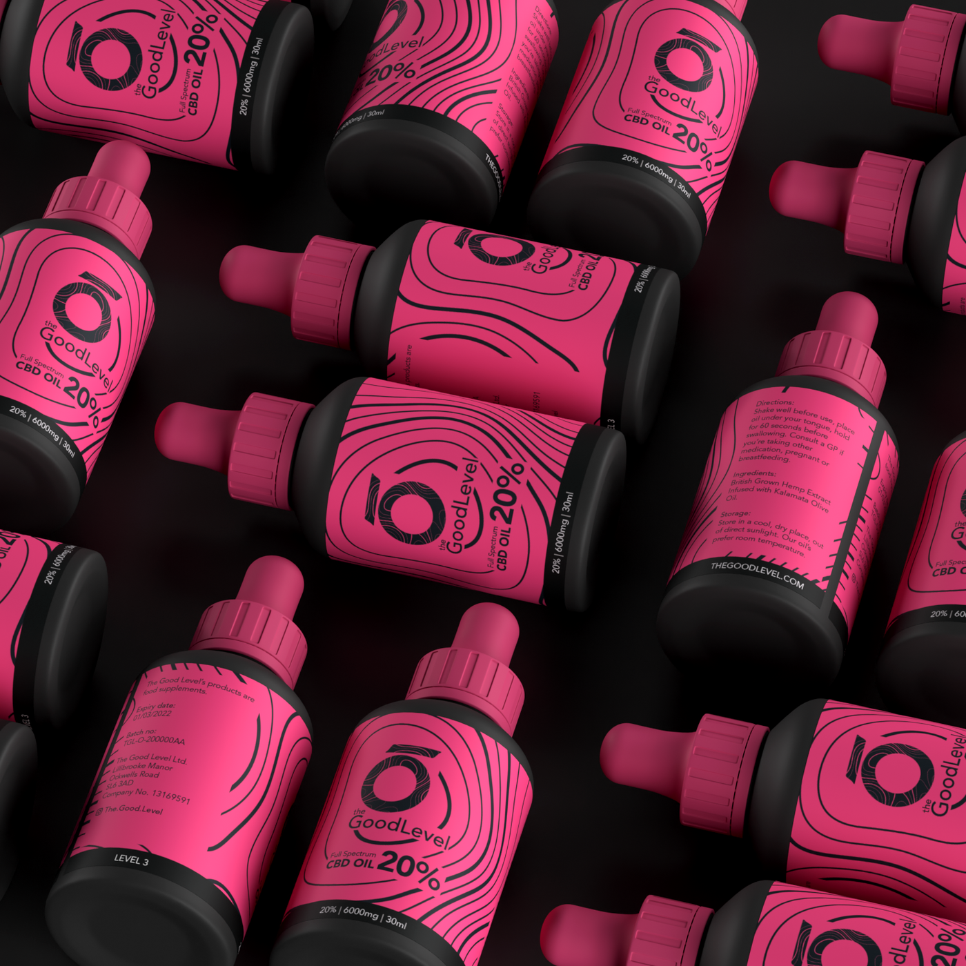 The Good Level Packaging Design for CBD Products image 5 by Y Not Tony Design Studio
