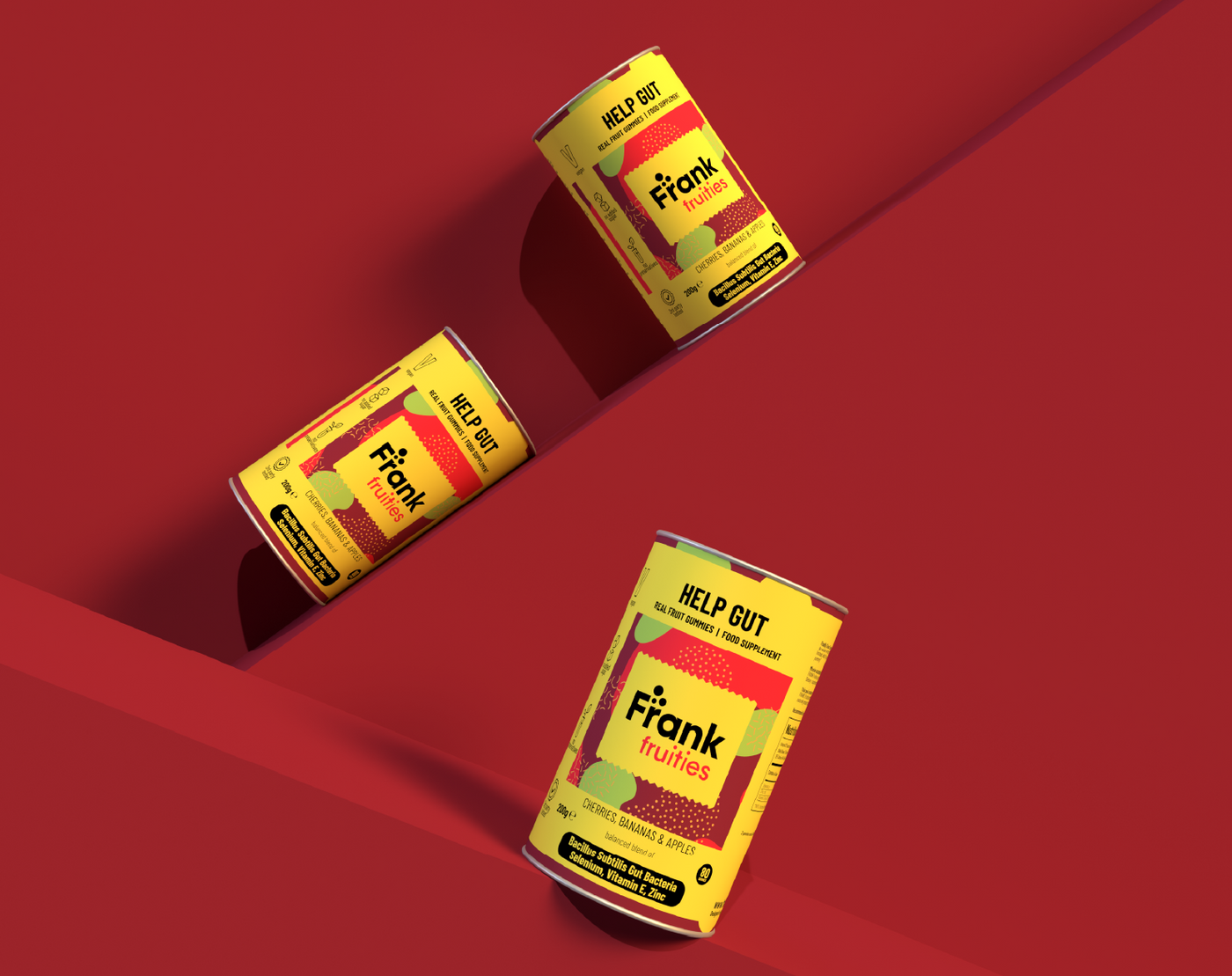 Frank Fruities - Nutritional Gummies Brand Design image 12 by Y Not Tony Design Studio