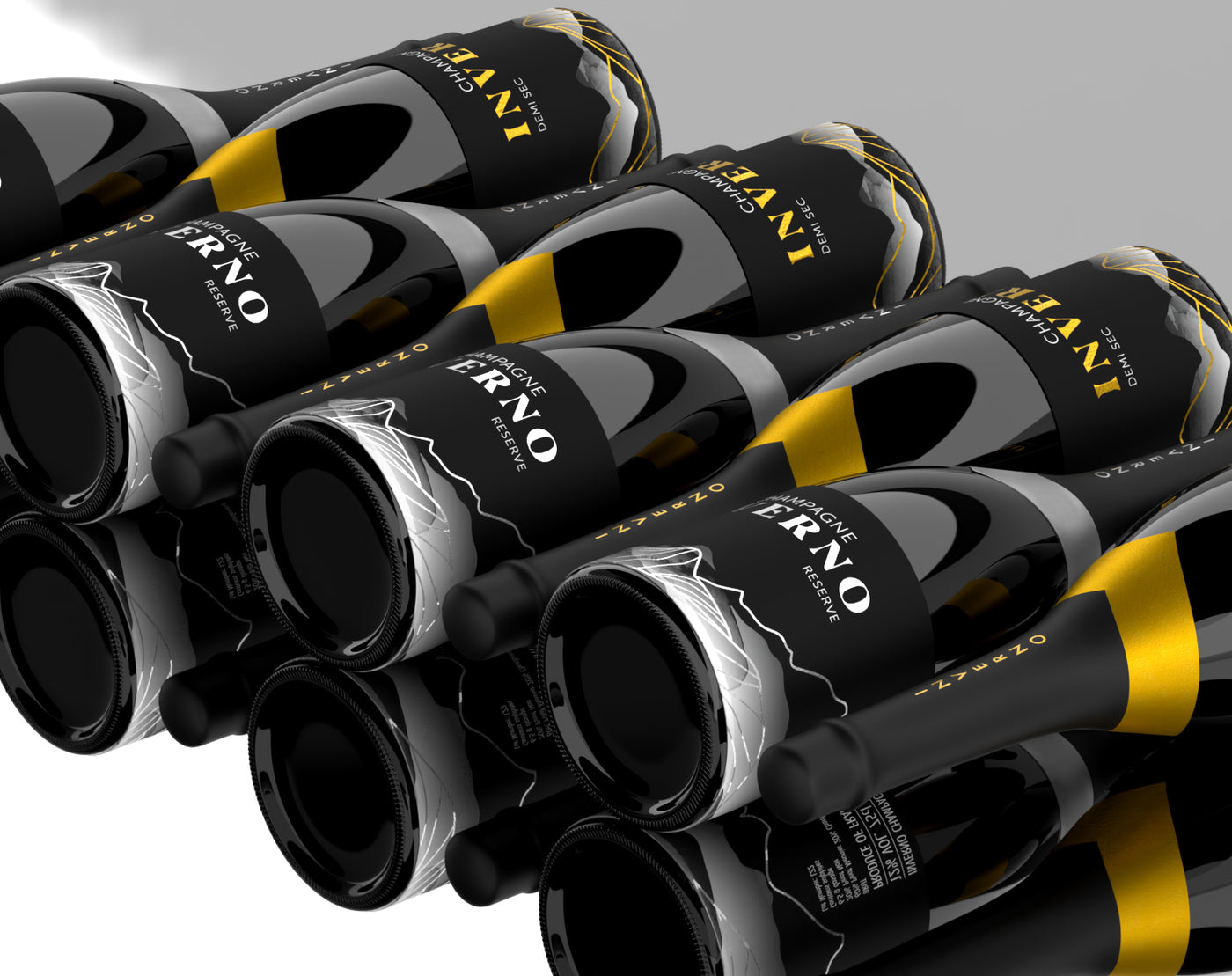 Inverno - Champagne Label & Brand Design image 3 by Y Not Tony Design Studio