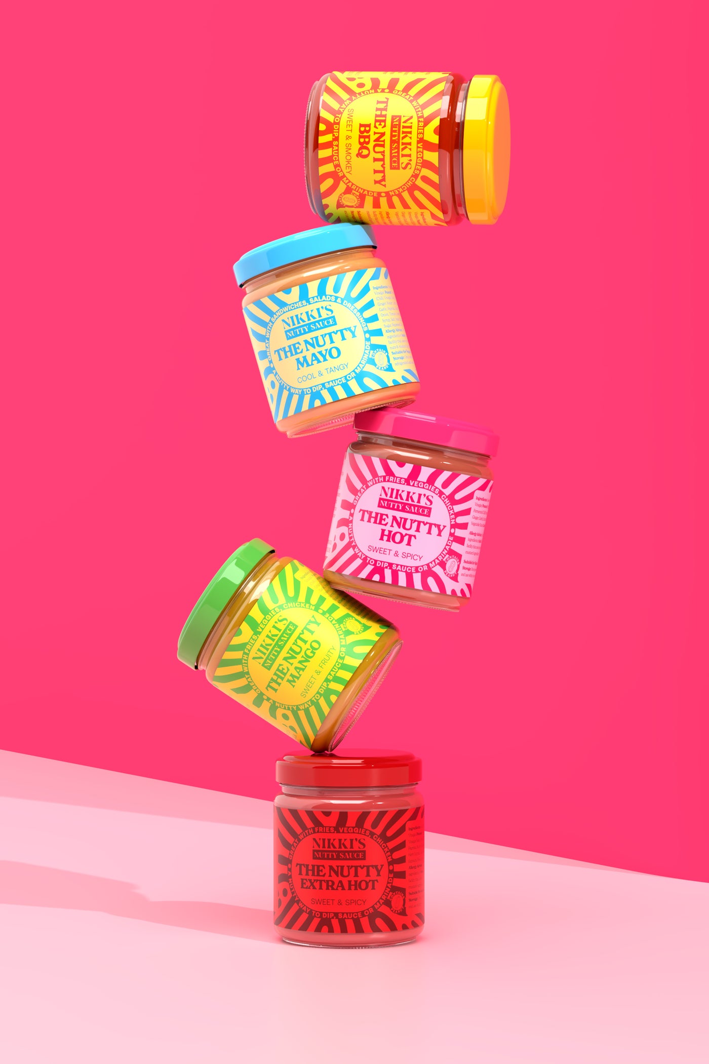 Nikki Nutty Sauces - Sauce Label Design image 4 by Y Not Tony Design Studio