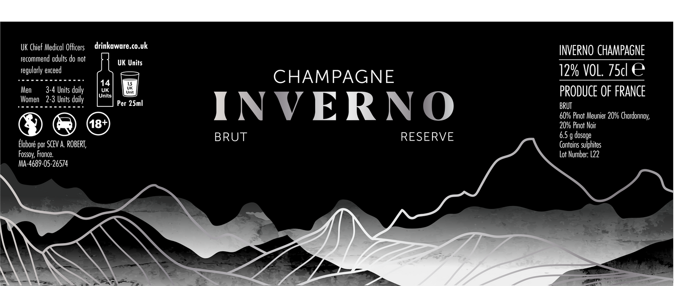 Inverno - Champagne Label & Brand Design image 6 by Y Not Tony Design Studio