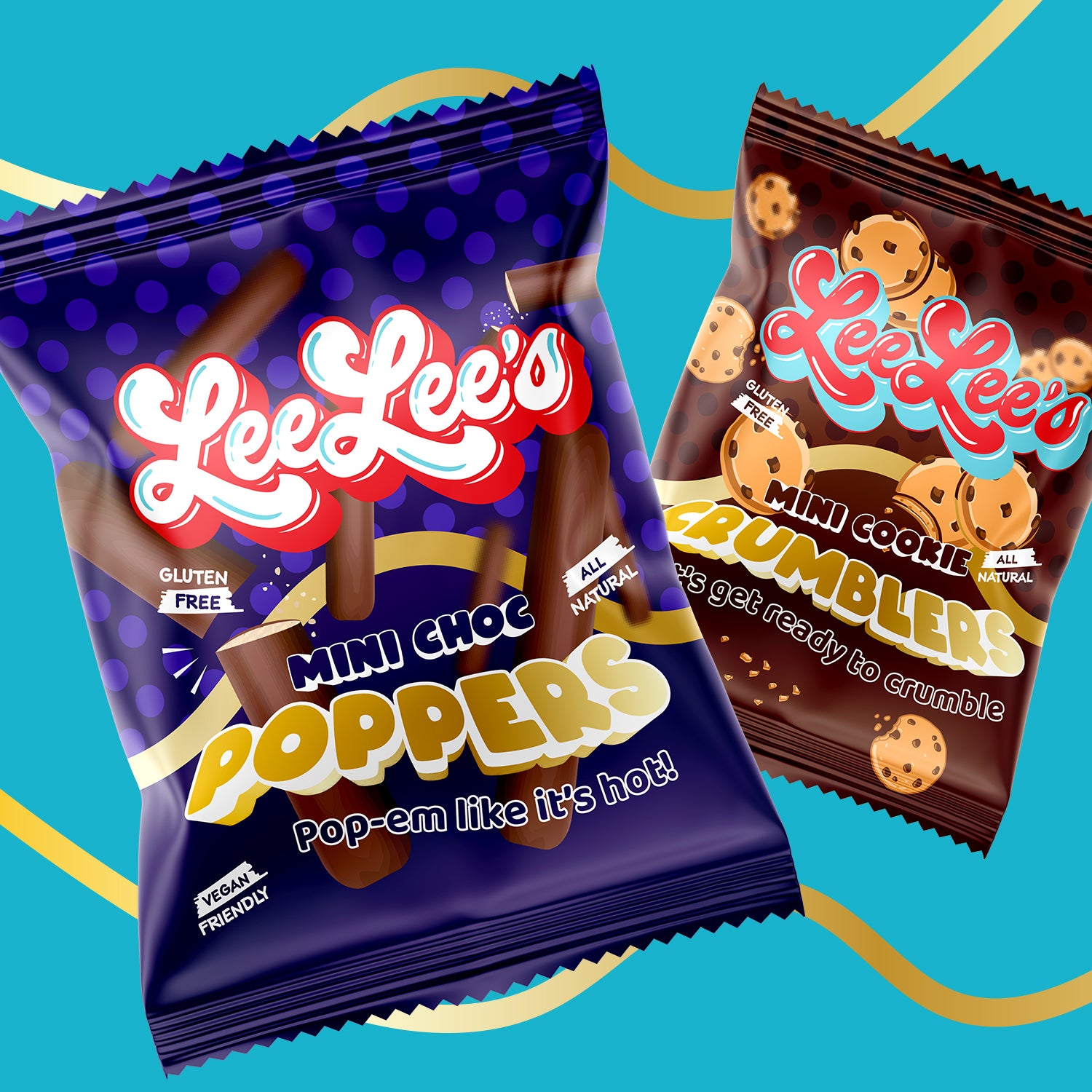 LeeLee's - Snack Flow Wrap Packaging Design case study hero image by Y Not Tony Design Studio