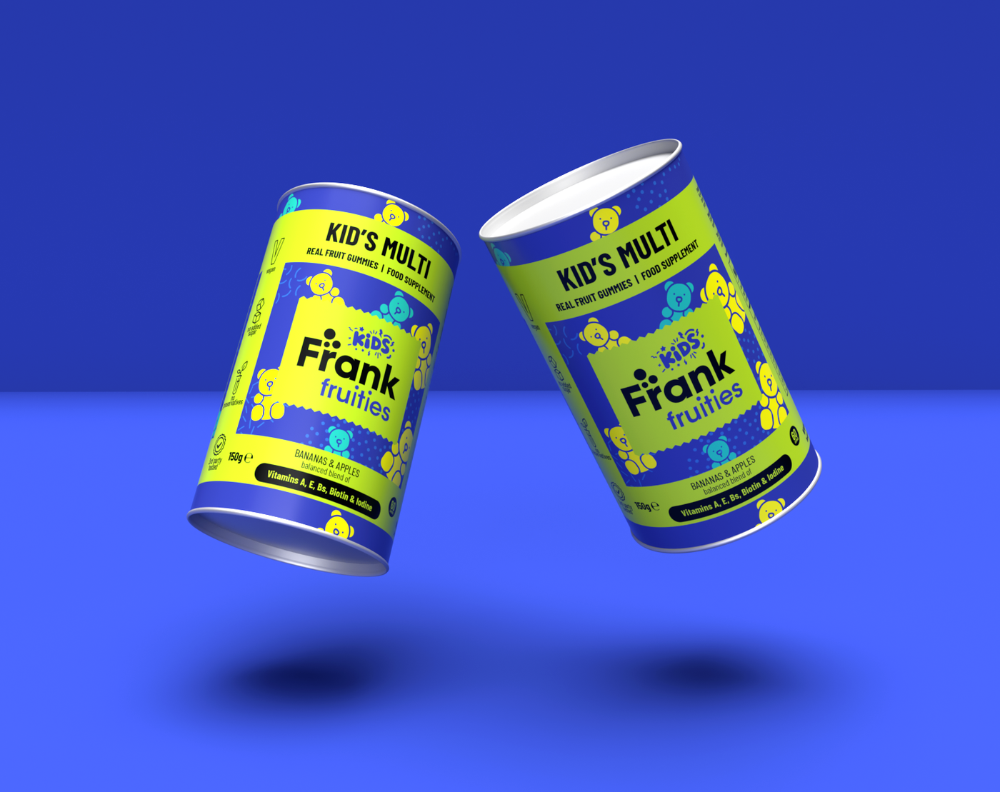 Frank Fruities - Nutritional Gummies Brand Design image 4 by Y Not Tony Design Studio
