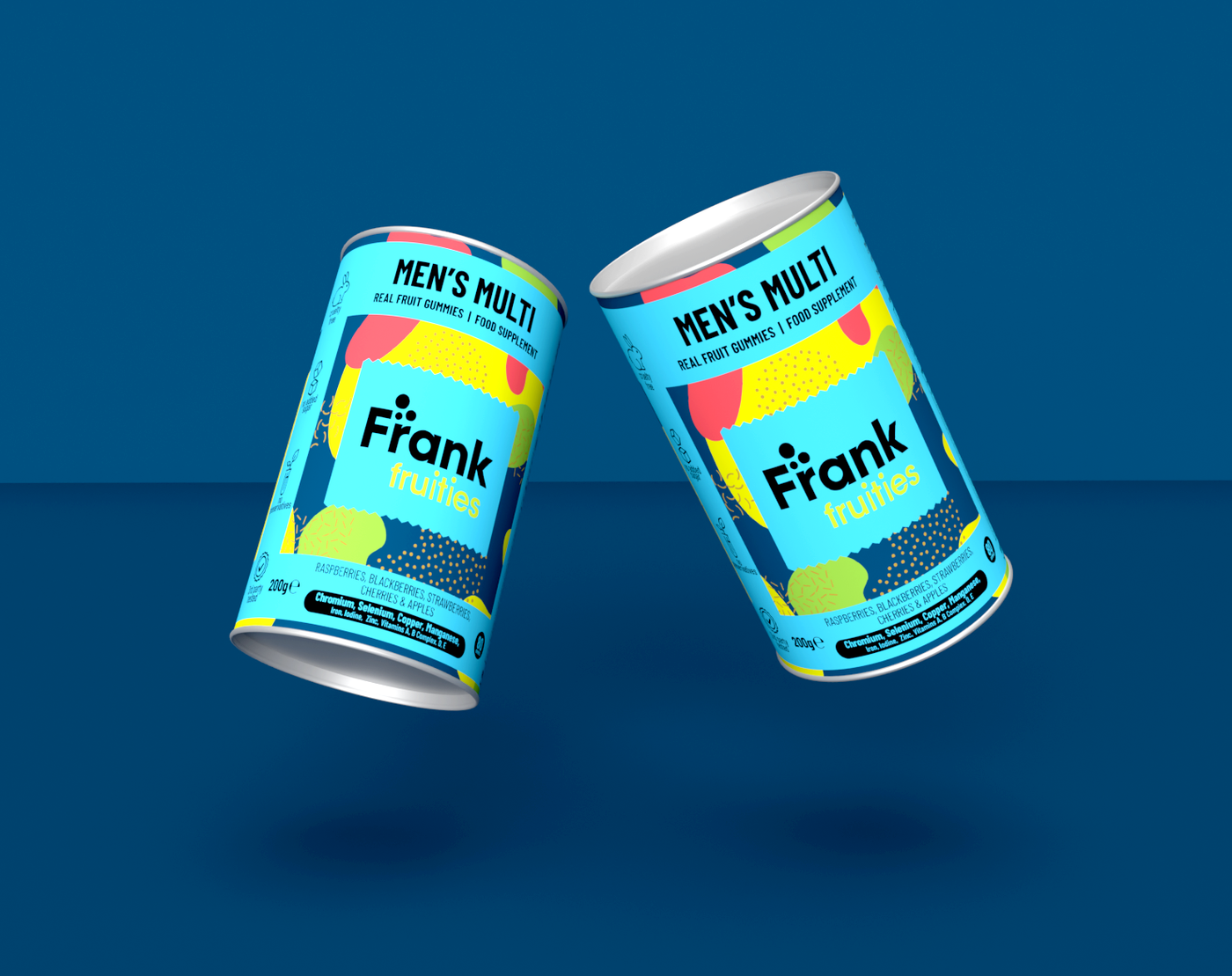 Frank Fruities - Nutritional Gummies Brand Design image 5 by Y Not Tony Design Studio