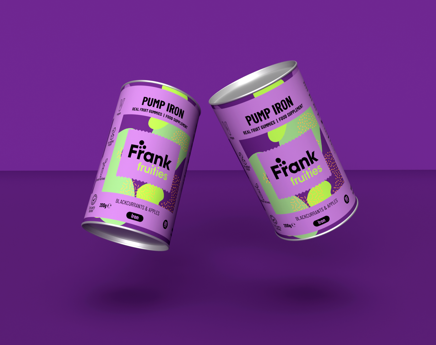 Frank Fruities - Nutritional Gummies Brand Design image 6 by Y Not Tony Design Studio