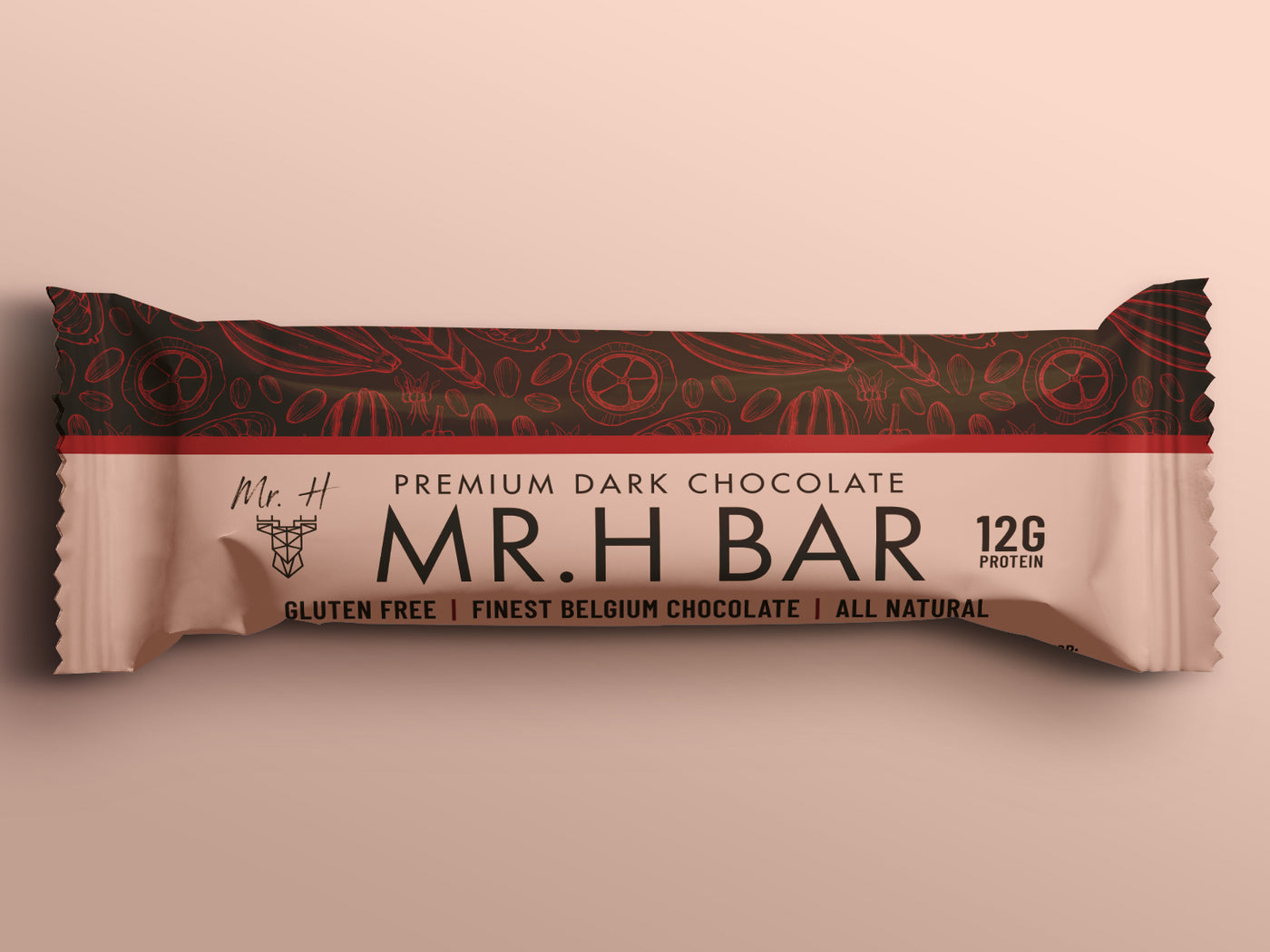 Mr H Bars - Protein Bar Flow Wrap Design image 2 by Y Not Tony Design Studio