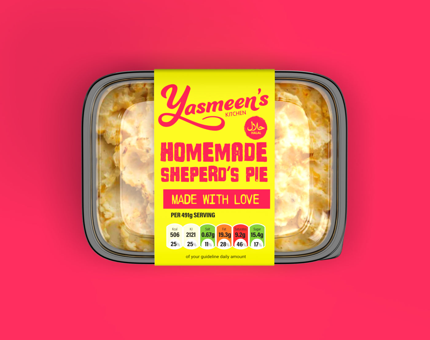 Yasmeen's Kitchen - Ready Meals Sleeve Brand Design image 3 by Y Not Tony Design Studio
