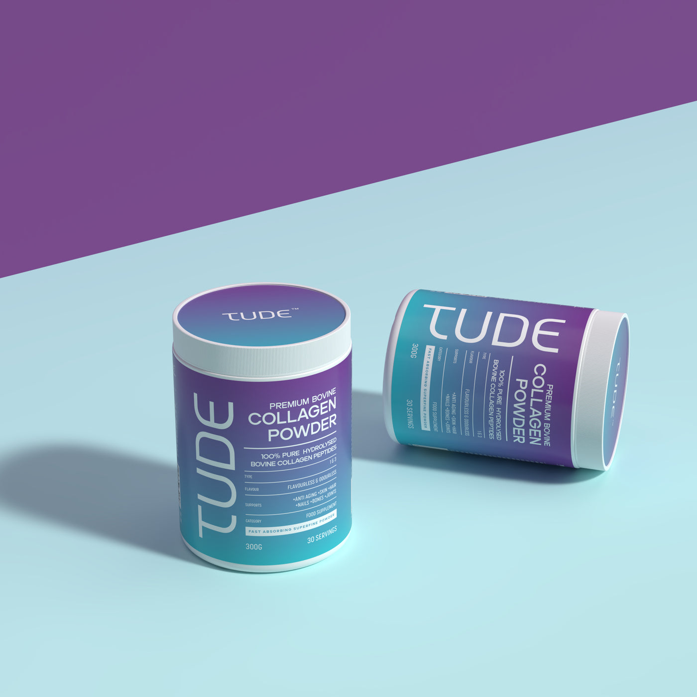 Tude Nutrition - Wellness Nutrition Supplement Brand Design image 8 by Y Not Tony Design Studio