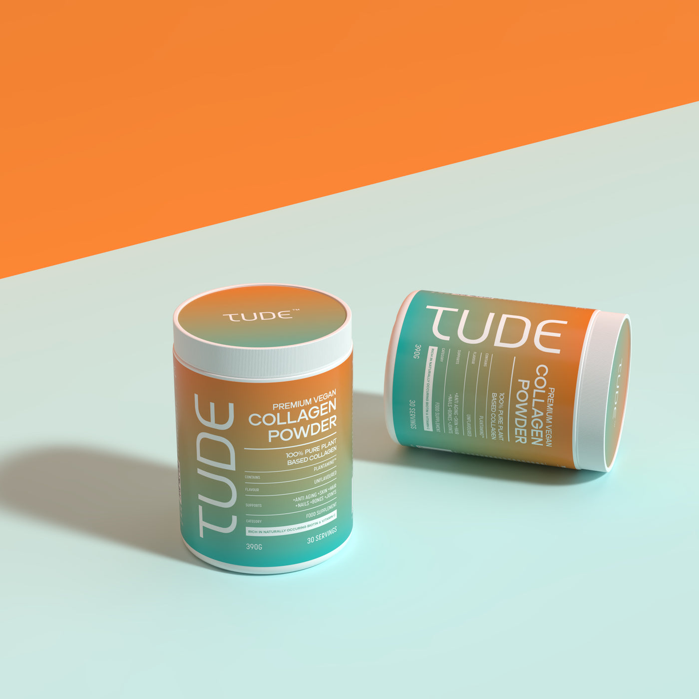 Tude Nutrition - Wellness Nutrition Supplement Brand Design image 10 by Y Not Tony Design Studio