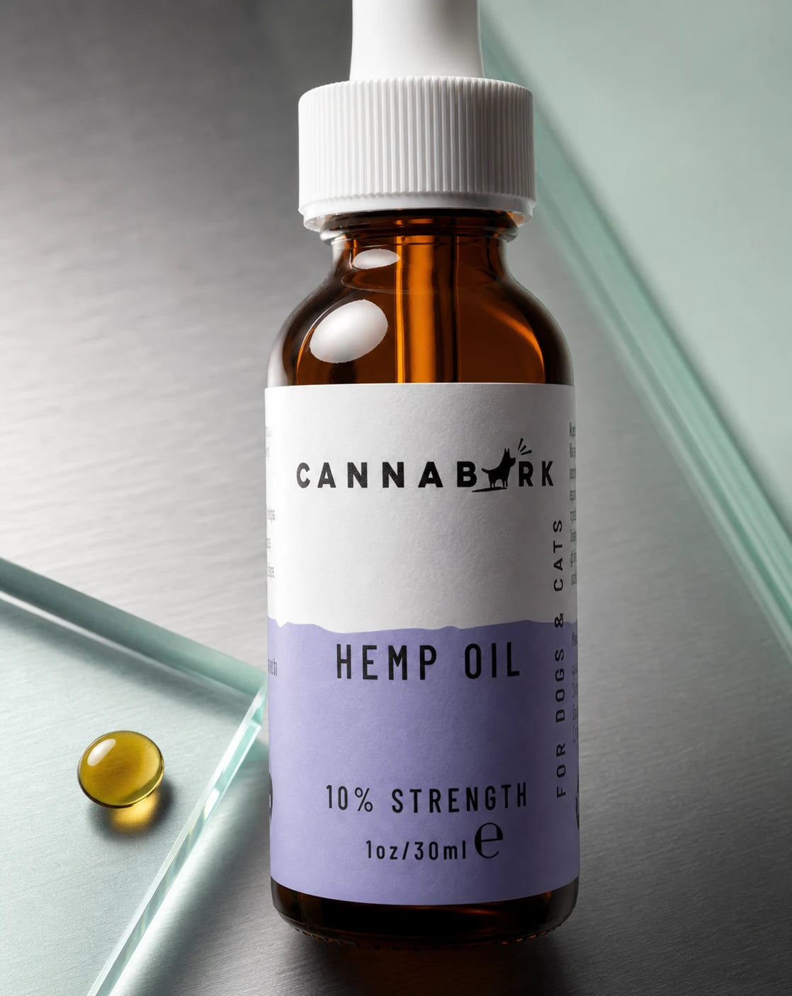 Cannabark CBD Dog Supplement Label Design
