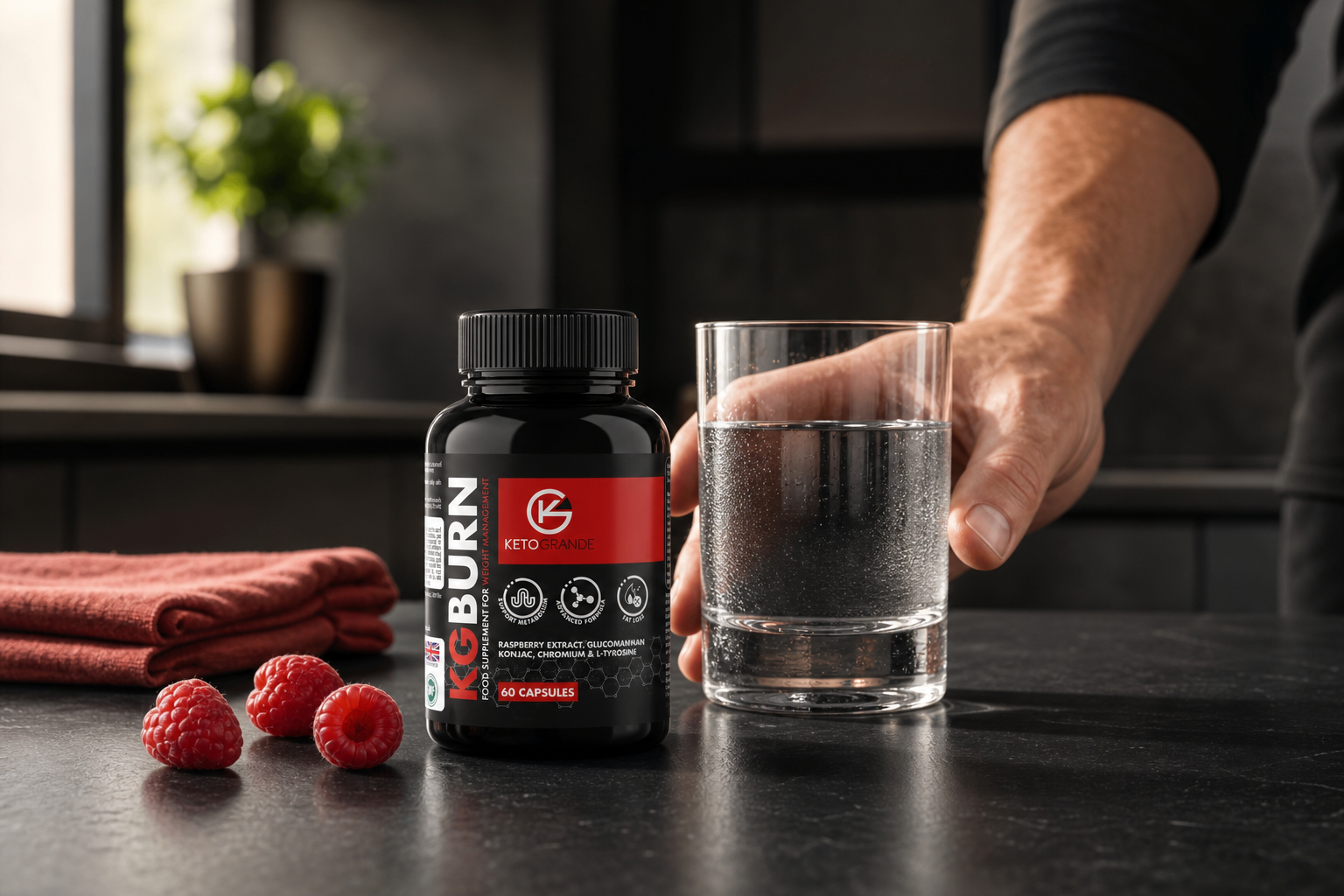 Weight Management Supplement Packaging for KETOGRANDE