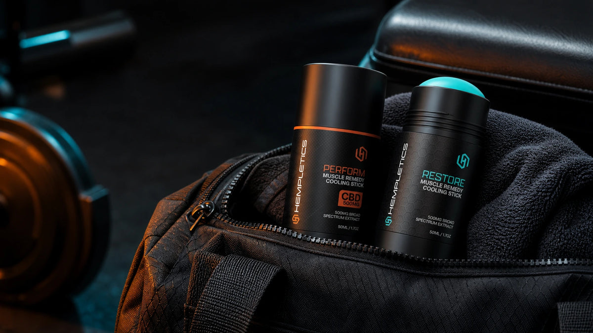 CBD Muscle Recovery Packaging Design | HEMPLETICS
