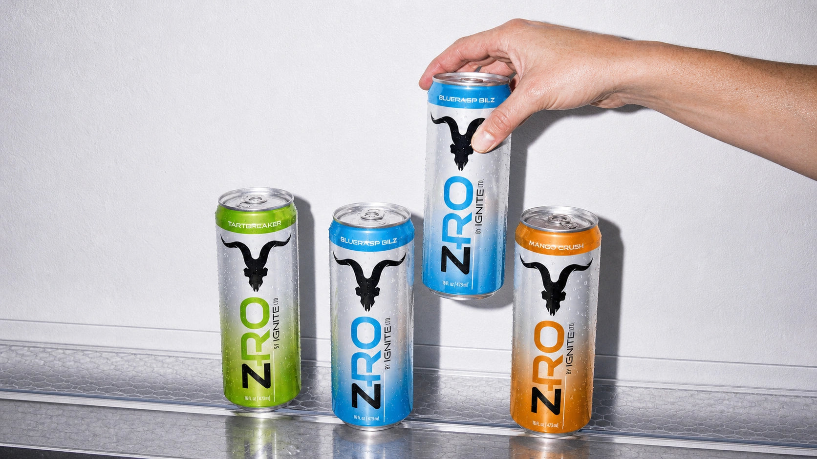 ZRO Energy Drink Packaging Design by IGNITE