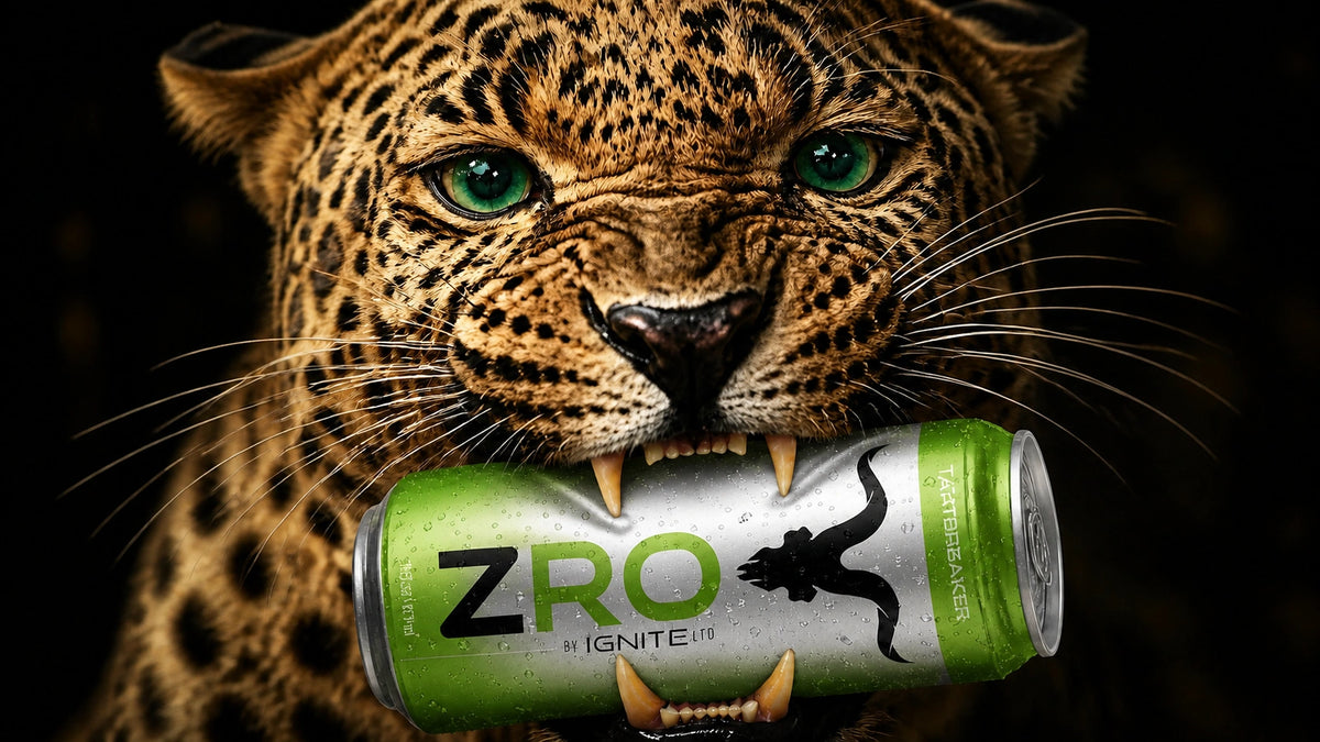 ZRO Energy Drink Packaging Design by IGNITE