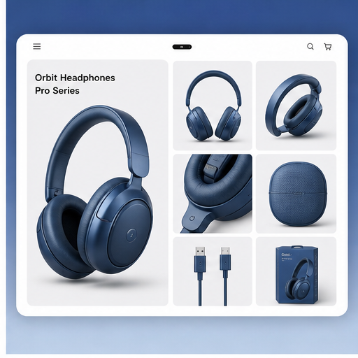Ecommerce render sets visual for 3D product renders by Y Not Tony Design Studio