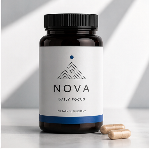 Supplement bottles visual for Bottle label design by Y Not Tony Design Studio