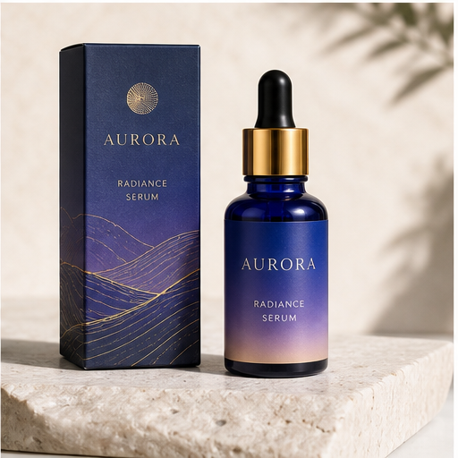 Serum cartons visual for Cosmetic packaging design by Y Not Tony Design Studio