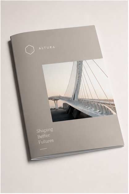 Trade show handouts visual for Leaflet and brochure design by Y Not Tony Design Studio
