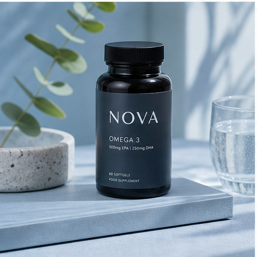 Supplement bottle lifestyle images visual for Lifestyle images by Y Not Tony Design Studio