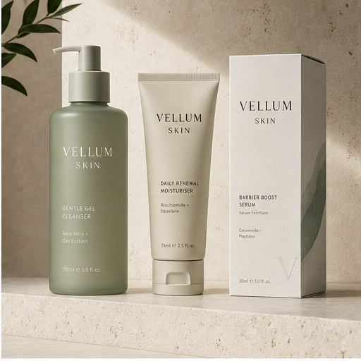 Skincare packaging visual for Packaging design by Y Not Tony Design Studio