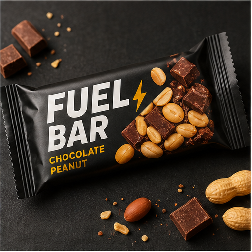 Snack bar wrappers visual for Snack packaging design by Y Not Tony Design Studio