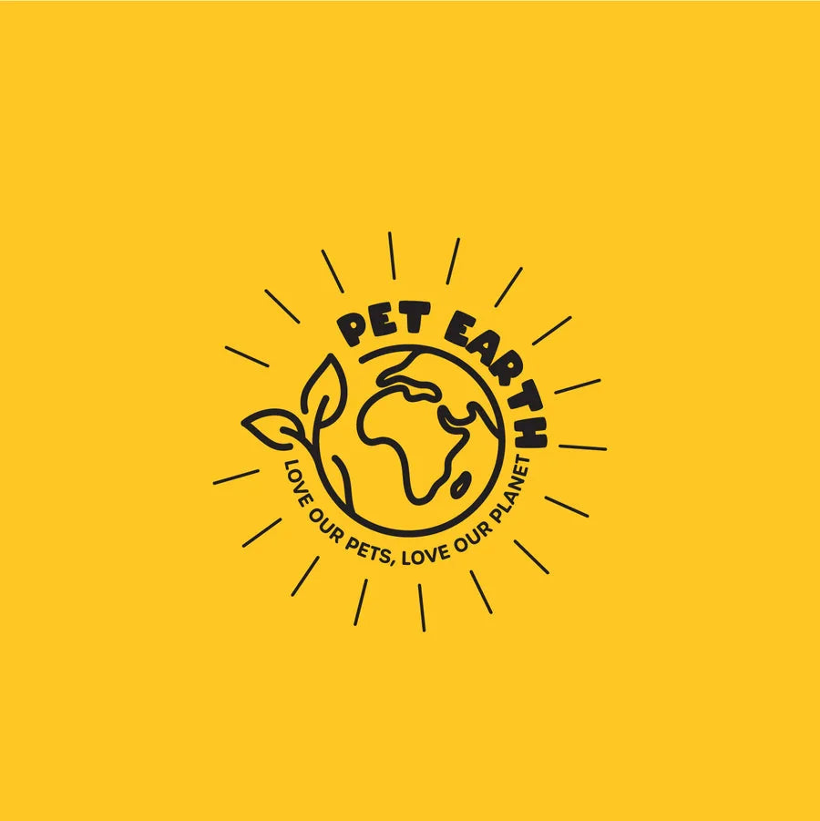 Front-facing Pet Earth pet food packaging range